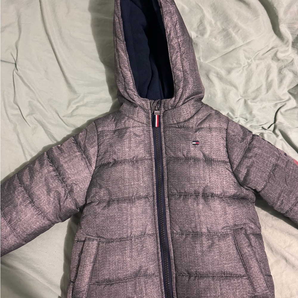 Tommy Hilfiger Charcoal Puffer Jacket